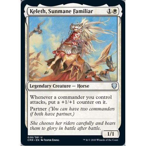 Keleth, Sunmane Familiar FOIL - CMR