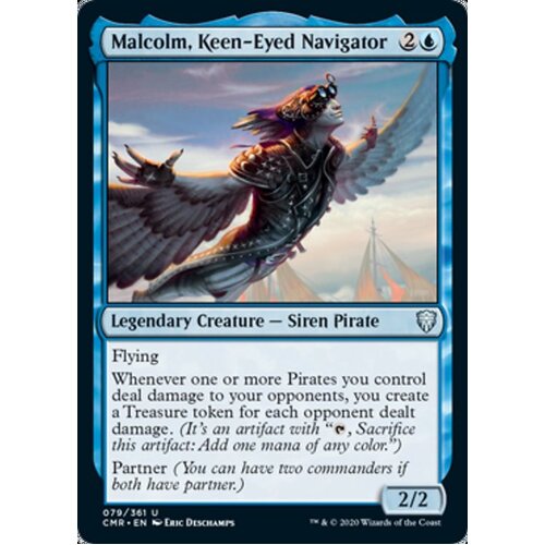 Malcolm, Keen-Eyed Navigator FOIL - CMR