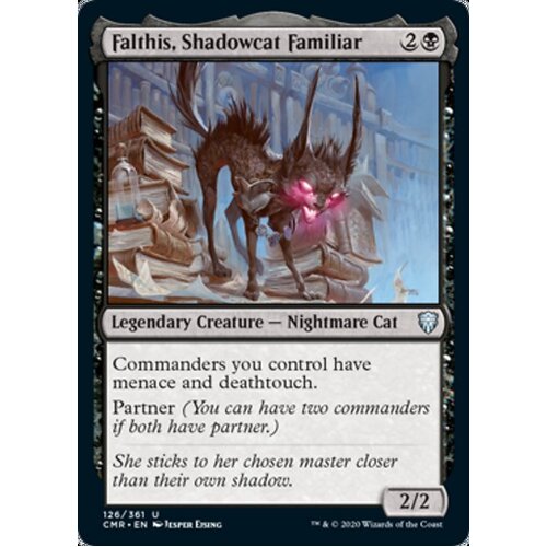 Falthis, Shadowcat Familiar FOIL - CMR