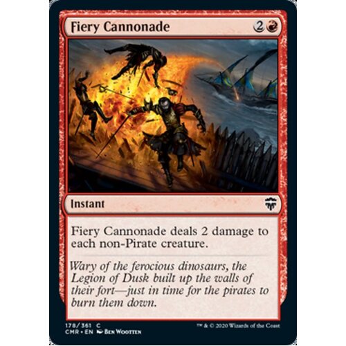 Fiery Cannonade FOIL - CMR