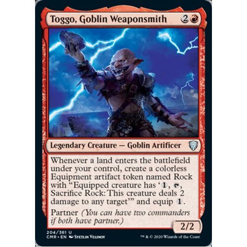 Toggo, Goblin Weaponsmith FOIL - CMR