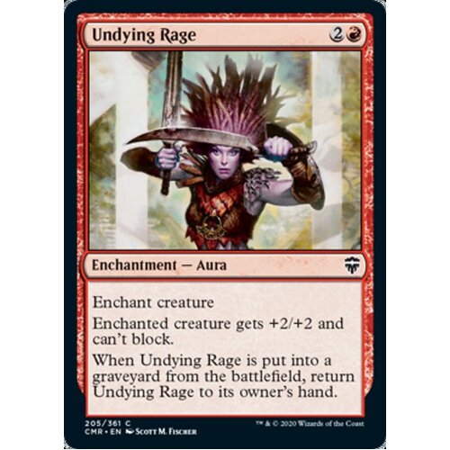 Undying Rage FOIL - CMR