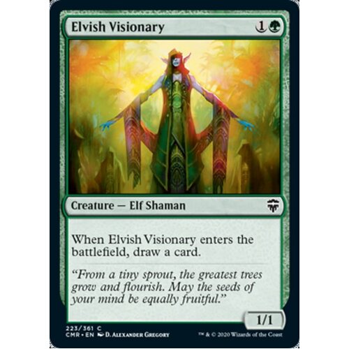 Elvish Visionary FOIL - CMR