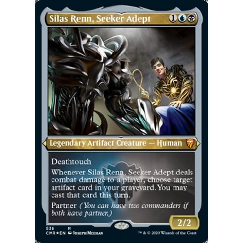 Silas Renn, Seeker Adept (Etched) FOIL - CMR