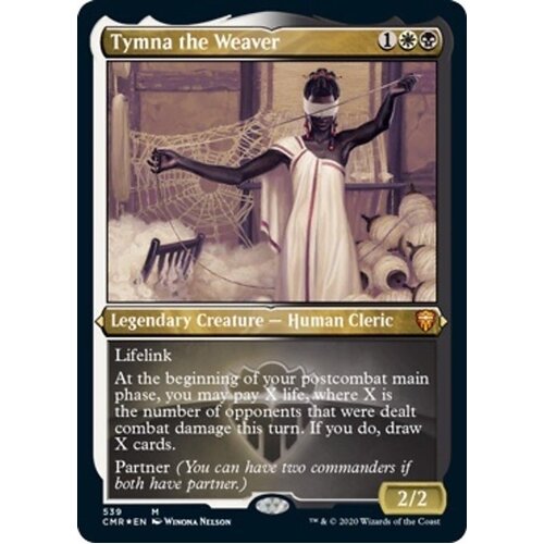 Tymna the Weaver (Etched) FOIL - CMR