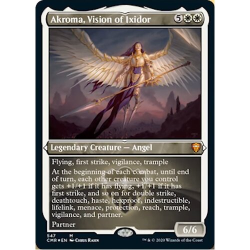 Akroma, Vision of Ixidor (Etched) FOIL - CMR