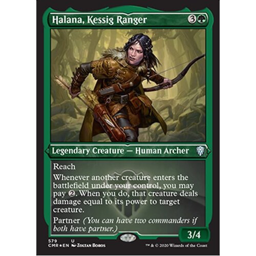 Halana, Kessig Ranger (Etched) FOIL - CMR