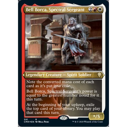 Bell Borca, Spectral Sergeant (Etched) FOIL - CMR