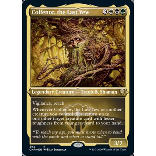 Colfenor, the Last Yew (Etched) FOIL - CMR