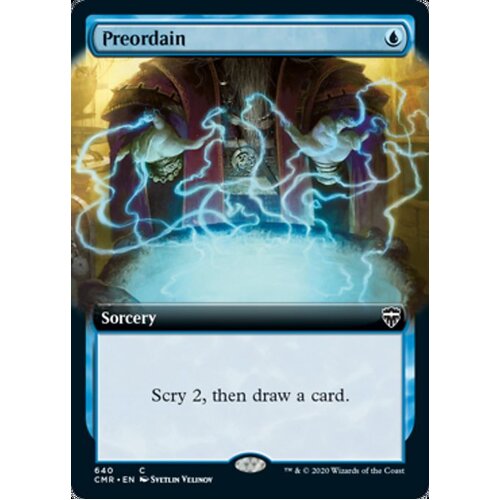 Preordain (Extended) FOIL - CMR