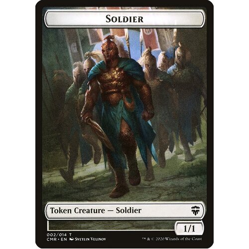 4 x Soldier Token - CMR