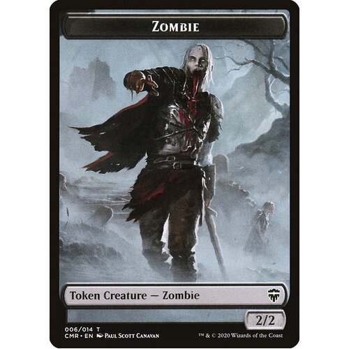 4 x Zombie Token - CMR