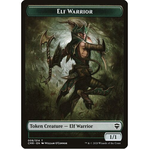 4 x Elf Warrior Token - CMR