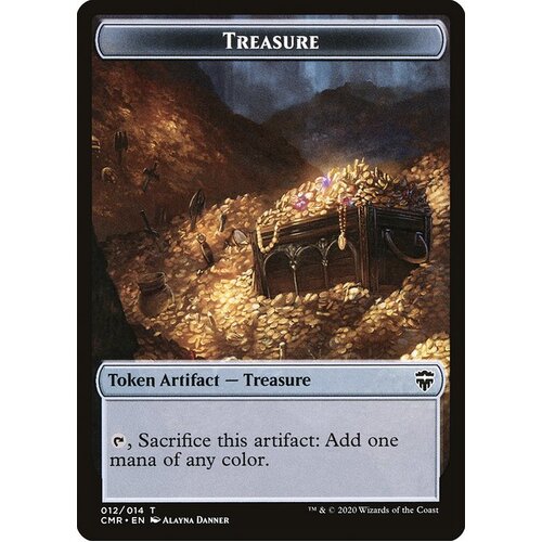 4 x Treasure Token - CMR