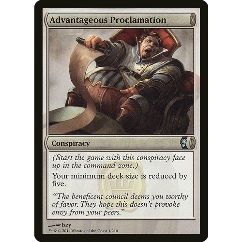 Advantageous Proclamation - CNS