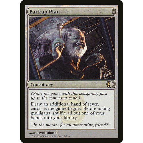 Backup Plan - CNS