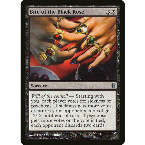 Bite of the Black Rose - CNS