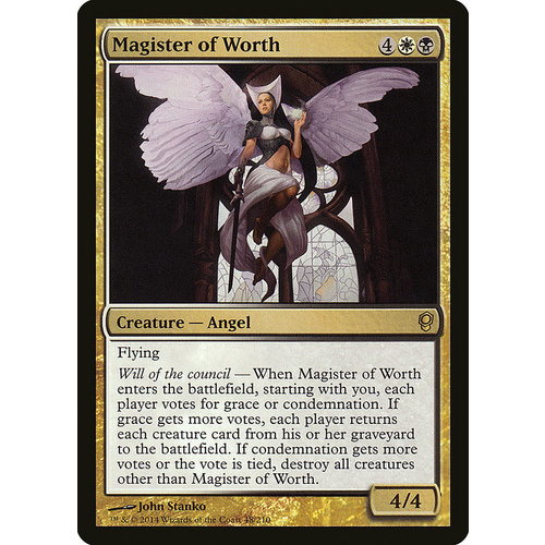 Magister of Worth - CNS