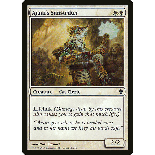 Ajani's Sunstriker - CNS