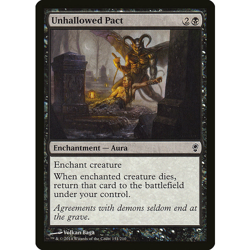 Unhallowed Pact - CNS