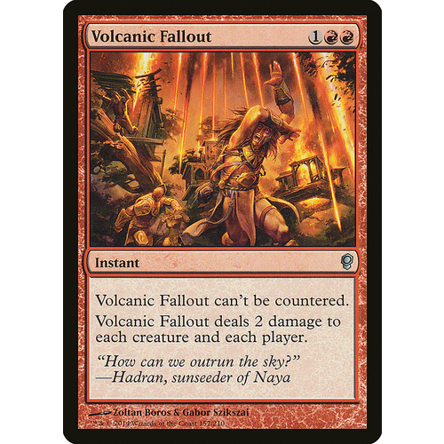 Volcanic Fallout - CNS