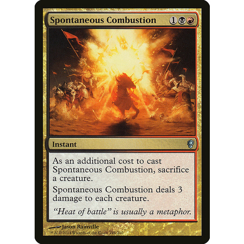 Spontaneous Combustion - CNS
