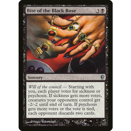 Bite of the Black Rose FOIL - CNS