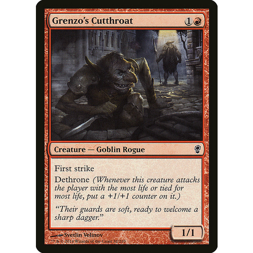 Grenzo's Cutthroat FOIL - CNS