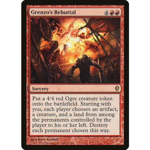 Grenzo's Rebuttal FOIL - CNS