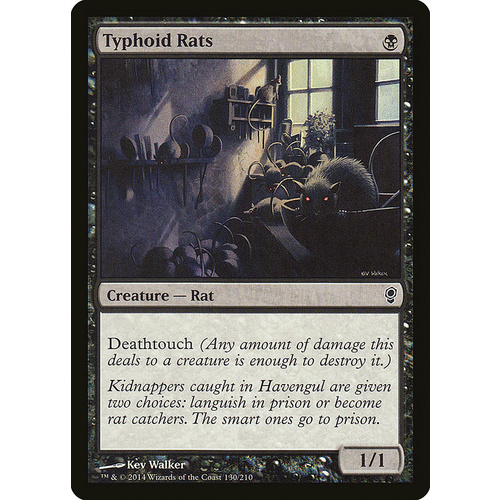 Typhoid Rats FOIL - CNS