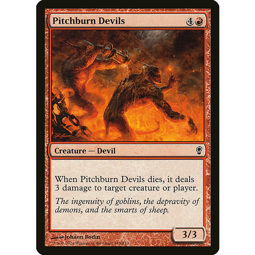 Pitchburn Devils FOIL - CNS