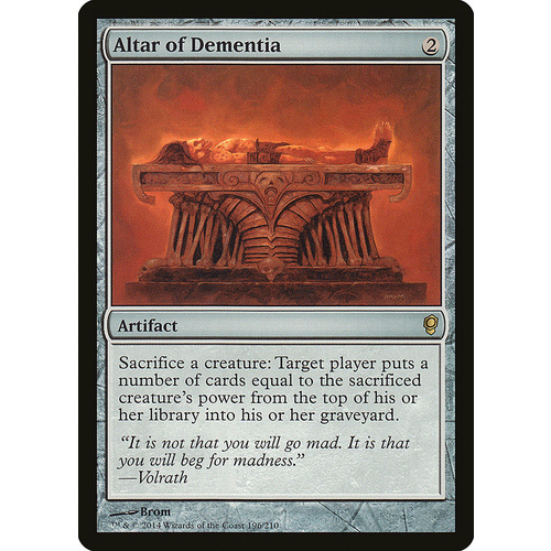 Altar of Dementia FOIL - CNS