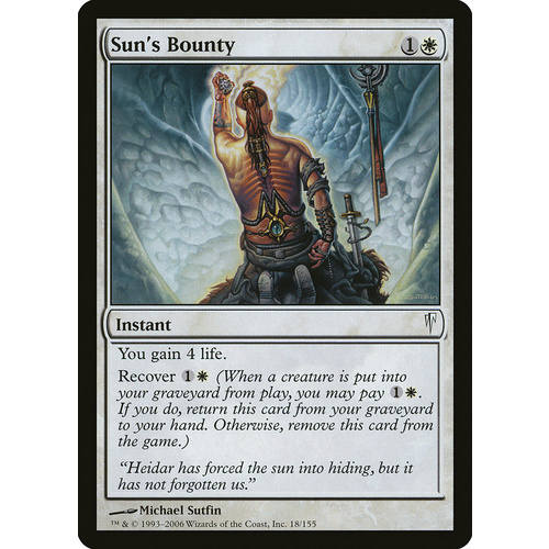 Sun's Bounty - CSP