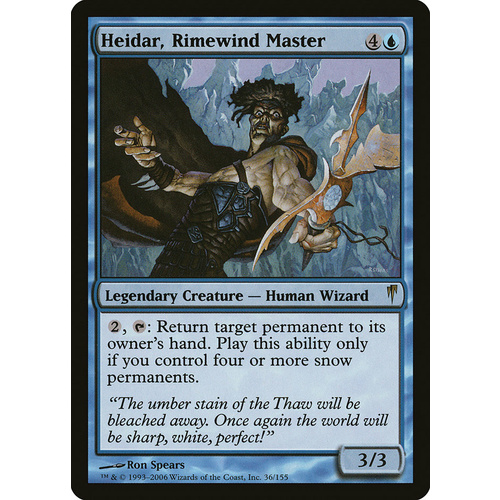 Heidar, Rimewind Master - CSP