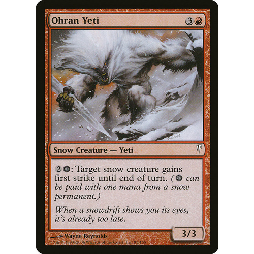 Ohran Yeti - CSP