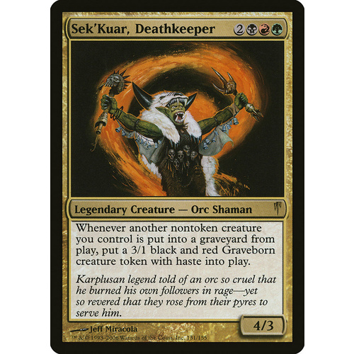 Sek'Kuar, Deathkeeper - CSP