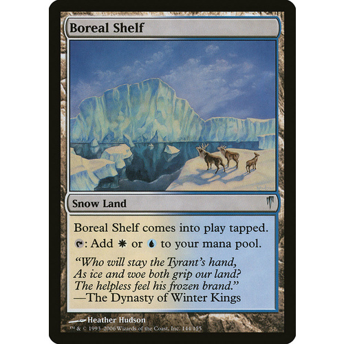 Boreal Shelf - CSP