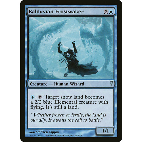 Balduvian Frostwaker FOIL - CSP