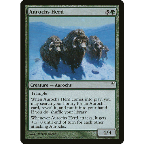 Aurochs Herd FOIL - CSP