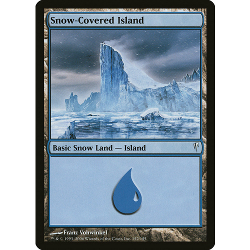 Snow-Covered Island FOIL - CSP
