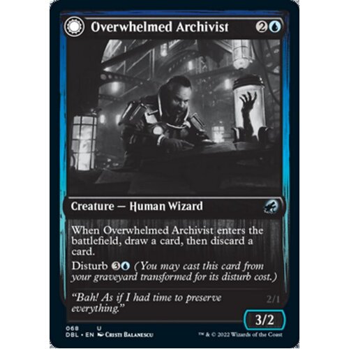 Overwhelmed Archivist // Archive Haunt - DBL