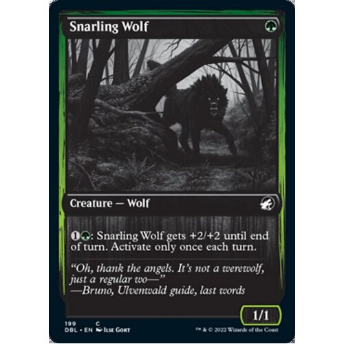 Snarling Wolf (199) - DBL