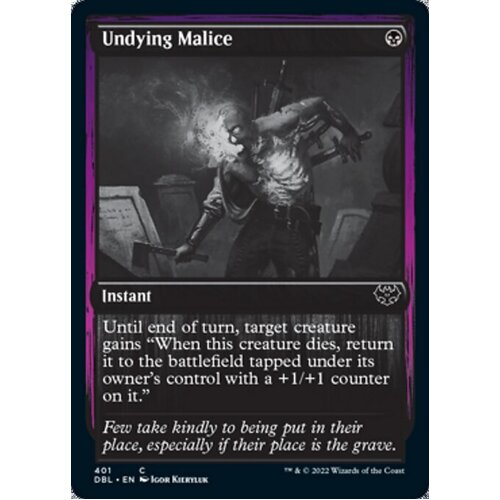 Undying Malice - DBL