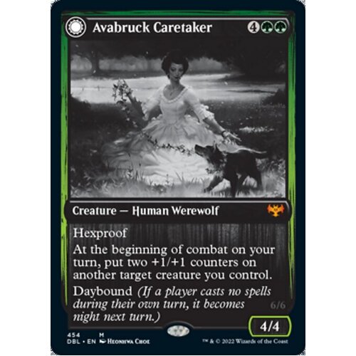Avabruck Caretaker // Hollowhenge Huntmaster - DBL