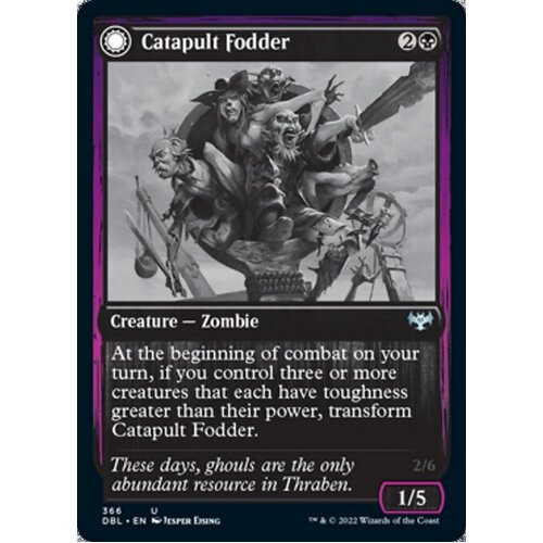 Catapult Fodder // Catapult Captain FOIL - DBL