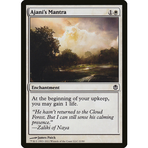 Ajani's Mantra - DDH