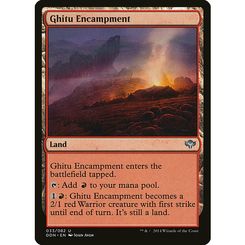 Ghitu Encampment - DDN