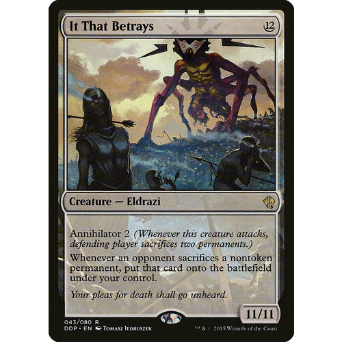 It That Betrays - DDP