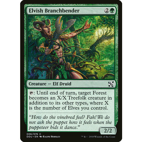 Elvish Branchbender - DDU