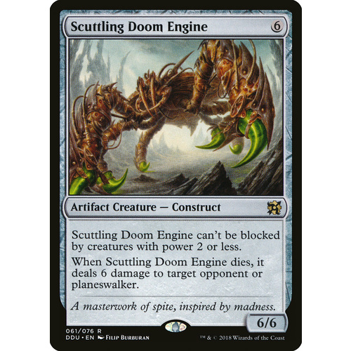 Scuttling Doom Engine - DDU